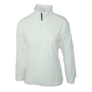 Trespass Ladies Ladies Trespass Pera 1/4 Zip Microfleece. White