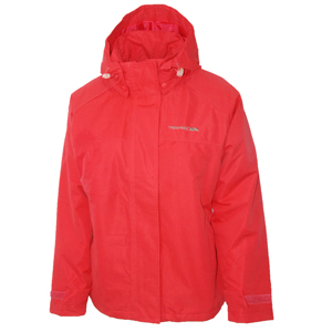 Trespass Ladies Ladies Trespass Sphere Rain Jacket. Coral