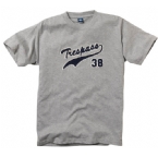 Trespass Mens Broughton T-Shirt Grey Marl