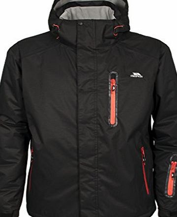 Trespass Mens Collbran Ski Jacket - Black, X-Large
