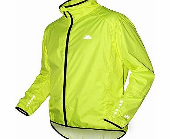 Trespass Mens Grafton Cycling Jacket - Hi Visibility Yellow, Large