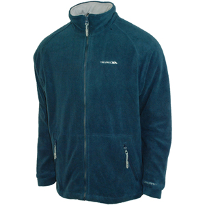 Trespass Mens Mens Trespass Borec Full Zip Fleece. Midnight
