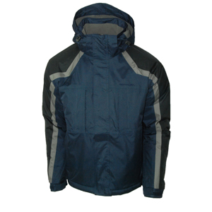 Trespass Mens Mens Trespass Russ Rain Jacket. Navy Blue