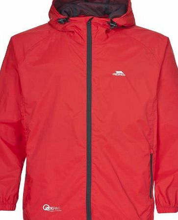 Trespass Qikpac Packaway Jacket - Grenadine, Size 9/10
