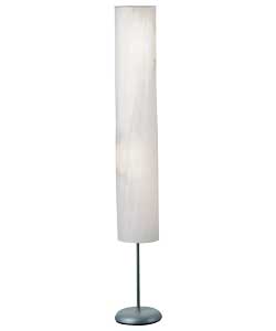 Trespass Tube Paper Shade Floor Lamp