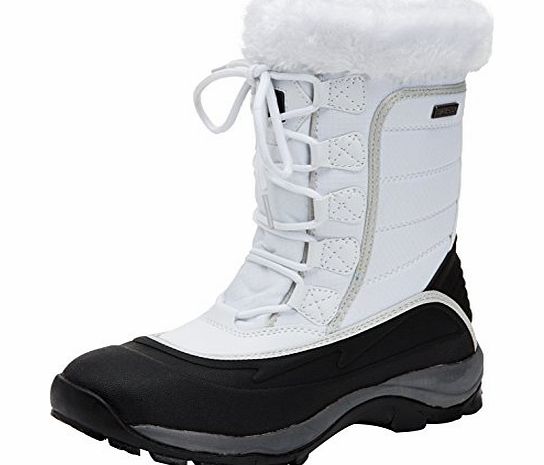 Womens Stalagmite Snow Boots FAFOBOJ20001 White 6 UK, 39 EU