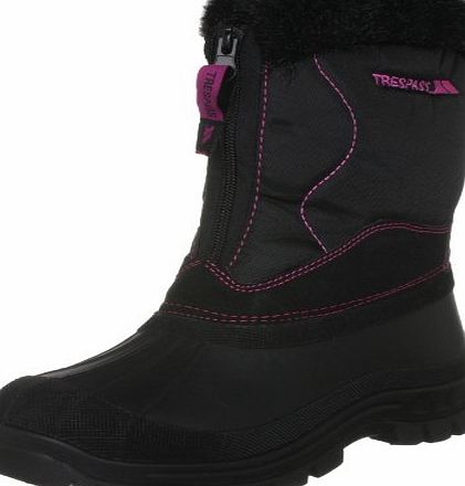 Trespass Womens Zesty Black Snow Boot Fafobof20002 6 UK