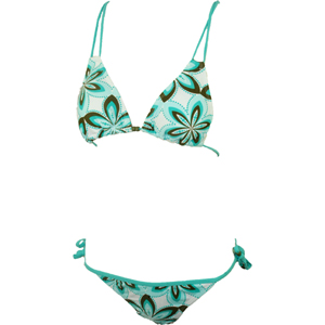 Ladies Trespass Mahoe Bikini. Water Star Flower