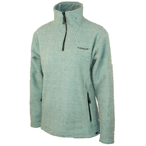 Ladies Trespass Piri 1/4 Zip Fleece. Pool Blue
