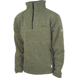Tresspass Mens Mens Trespass Scarth 1/2 Zip Fleece. Moss Green