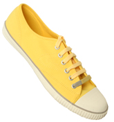 Tretorn Yellow Canvas Plimsoles