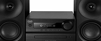 Trevi HCX 1080 BT Hi-Fi Stereo System with CD/CDMP3 Player, FM PLL Radio Tuner With USB MP3 Player, NFC and Bluetooth Connectivity (White)