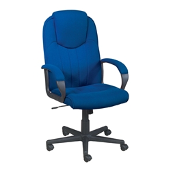 Blue Intro Managers Armchair High Back