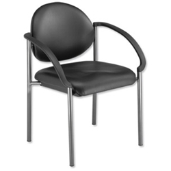 Hamilton Side Chair Leather Look