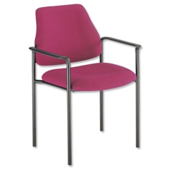 trexus Intro Meeting Chair Stackable Back H390mm