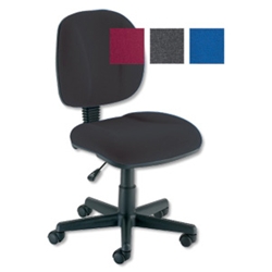 Trexus Intro Operators Chair Charcoal Fixed