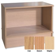 Modular Storage Standard Shelf Unit W750xD400xH404mm Oak