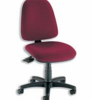 Trexus Office Operator Chair Asynchronous High Back H510mm W465xD450xH425-540mm Burgundy