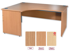 Plus Classic 1600 Desk Radial Left-hand