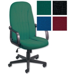 Trexus Plus High Back Managers Chair Green