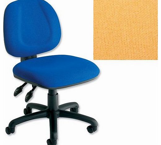Premier High Back Operator Chair Asynchronous Seat W460xD450xH460-590mm Black