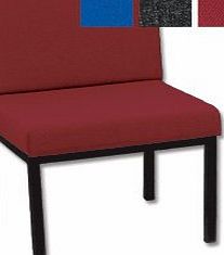 trexus Reception Chair Metal Deep-cushioned