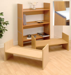 Trexus Shelving Unit Stackable Self-assembly 3