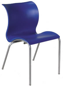 Trexus Stacking Chair Lightweight Stackable
