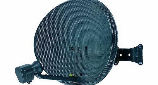 Triax MK4 44CM Eliptical Satellite Dish   Quad LNB