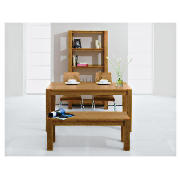 Tribeca Bench, Oak Effect