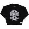 Triko Tole Tribal Crew Neck Sweater (Black)
