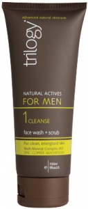 Trilogy FOR MEN FACE WASH and SCRUB (150ML)