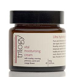 Delivering instant moisture and deeply hydrating botanical extracts Trilogy Vital Moisturising Cream