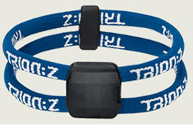 trion:z Dual Loop Magnetic/Ion Bracelet Blue