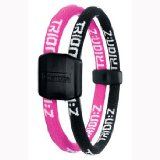 Trion:Z TrionZ Magnetic Ionic Therapy Bracelet (Black/Pink,Medium)