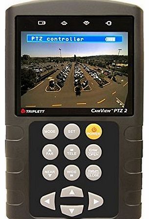 Triplett 8001 CamView PTZ 2 CCTV Tester with 3.5`` Color LCD Display by Triplett Test Equipment & Tools