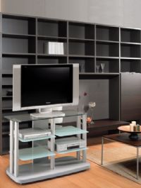 Triskom P-72 Plasma/LCD Television Stand ( P72 P 72 ) - Black