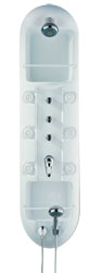 Triton Unichrome Shower Panel White