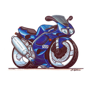 triumph Daytona 955I - Blue Kids T-shirt