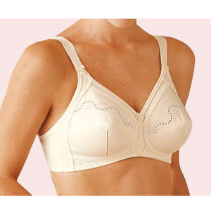 Triumph Doreen Classic Cotton Bra Without Underwiring