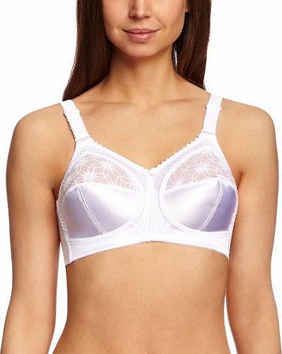 Triumph Doreen Luxury Non Wired Full Cup Womens Bra White 40D