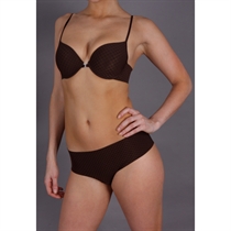 Famous Curves T-Shirt Bra - Brown/beige