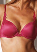 Triumph Flower Curves half cup padded underwired bra