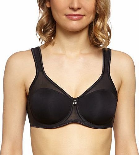 Triumph Shape Sensation Minimiser Bra Minimiser Womens Bra Black 38DD