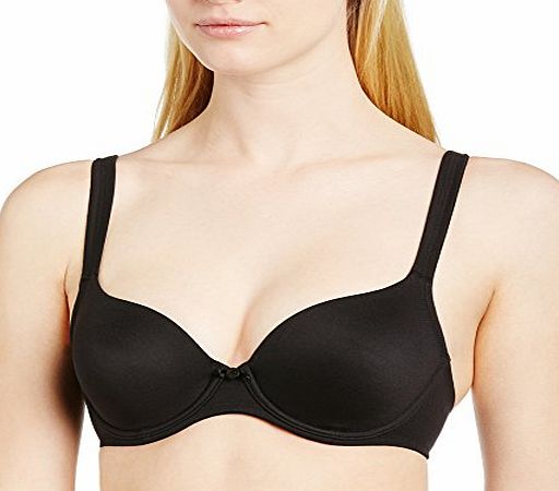 Triumph Womens Super Soft WP Wired Everyday Bra, Black, 32DD