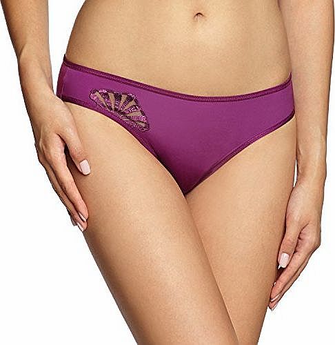 Womens True Curves Forever Tai Brief, Purple (Intensive Violet), Size 8