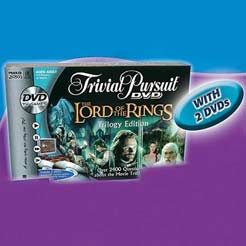 LOTR Trivial Persuit DVD Game