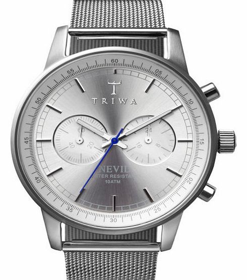 Mens Triwa Steel Nevil Watch - Stirling Steel