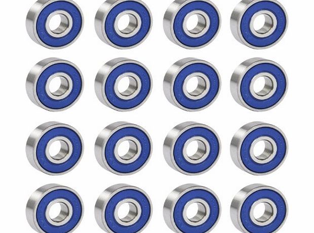 TRIXES 16 Frictionless Abec 9 Skateboard Roller Skate Bearings