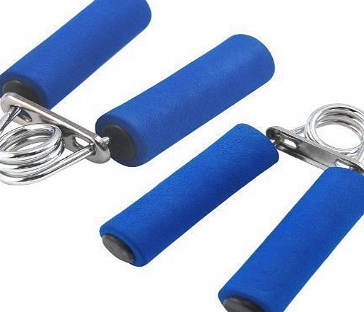 2 X Hand Gripper Pair Heavy Grip Exercise Fitness Body Building Bar Clips